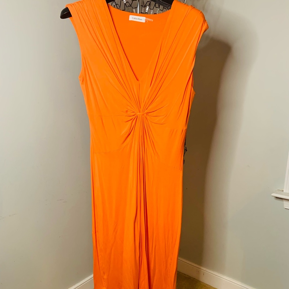 Calvin Klein Cinched Waisted Dress Size 8
